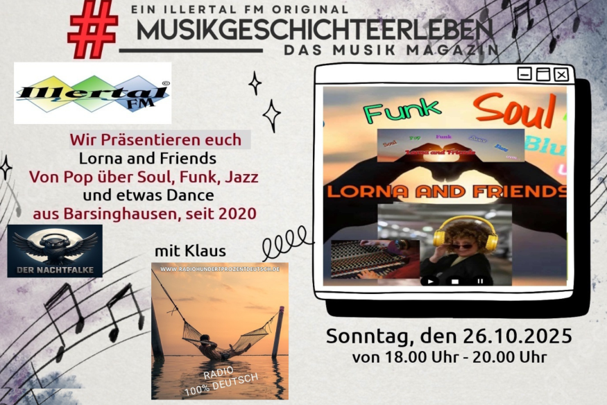 LORNA AND FRIENDS – Musik, die verbindet! 
